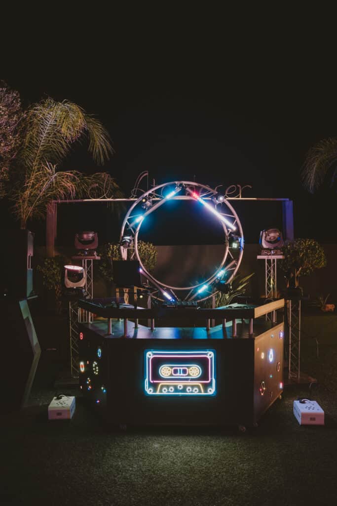 cabina dj para bodas